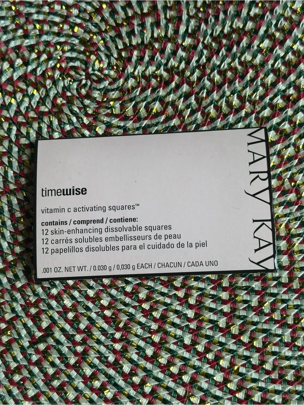 Mary Kay Vitamin C Activating Squares - anti again, 12 ct healthy skin MK